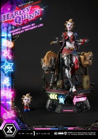 Cyberpunk Harley Quinn Deluxe Bonus Batman Ultimate Premium Masterline Series 1/4 Statue by Prime 1 Studio