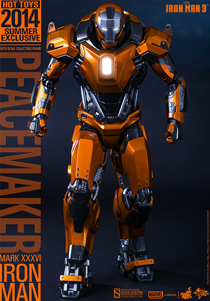 Iron Man Movies: Iron Man Mark XXXVI Peacemaker Sixth Scale Figure