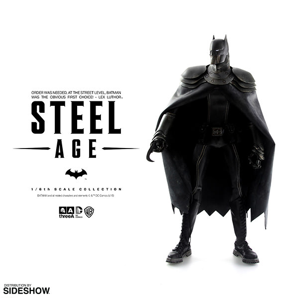 ThreeA Toys: DC Comics Steel Age The Batman - Night Version - 1/6