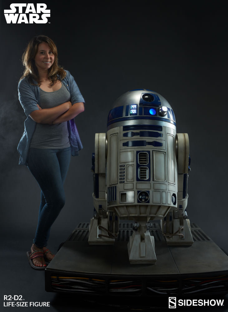 sideshow r2d2 life size