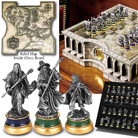 Lord Of The Rings Chess Set Collector's Set - It's such a classic