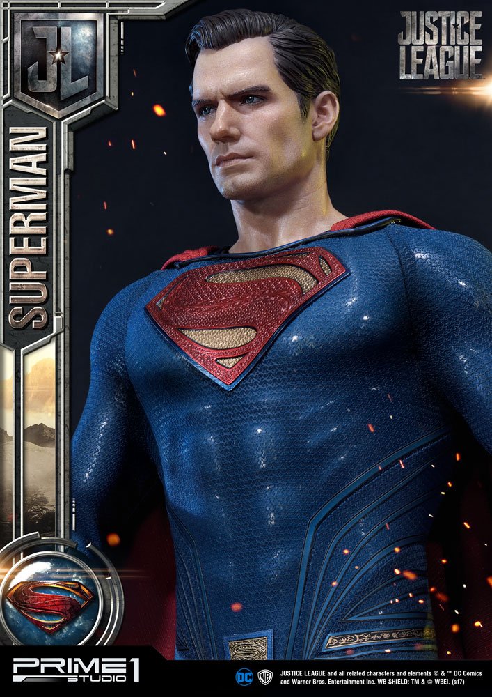 Superman man of steel statue par john romita jr DC collectibles vendeur britannique