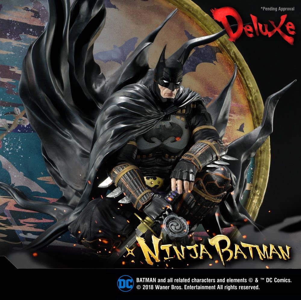 Get Wallpaper Batman Ninja Batman Deluxe Version Statue By Prime 1 Studio For iPhone Free