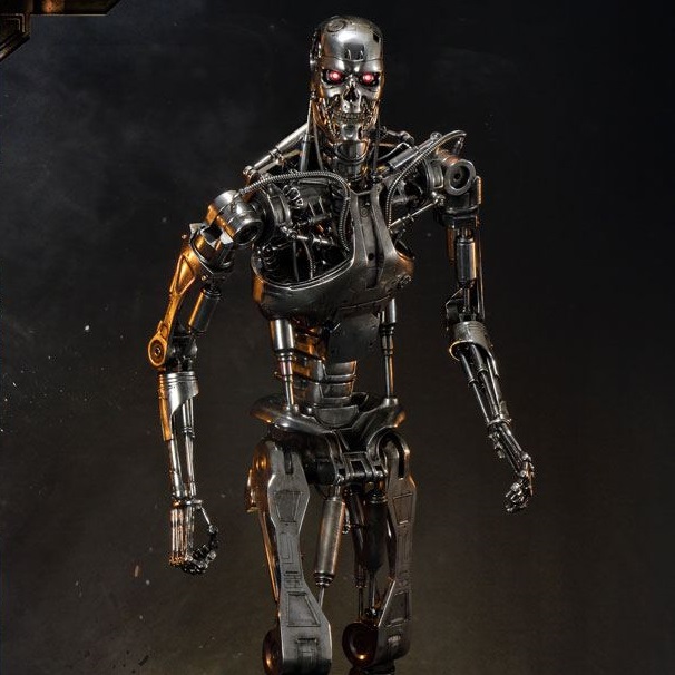The Terminator The Terminator T 800 Endoskeleton Statue By Prime