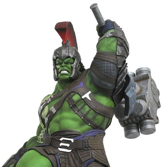 Statue Gladiator Hulk Thor Ragnarok Marvel Movie Milestones Statue By Diamond Select