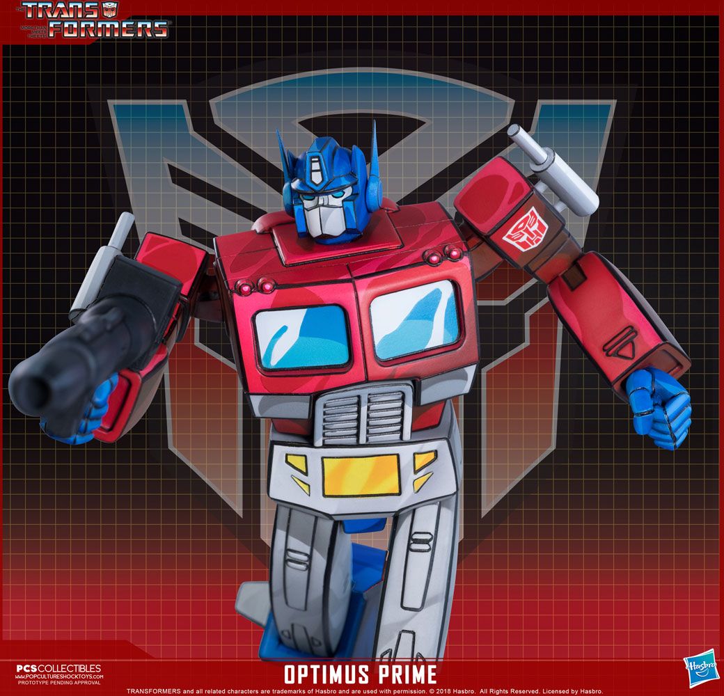 Transformers Optimus Prime Transformers Classic Scale Statue By