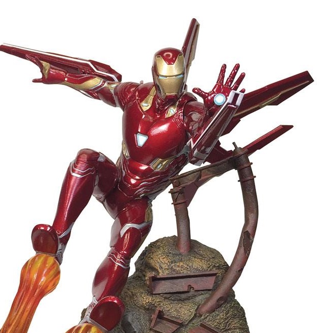 diamond select iron man infinity war