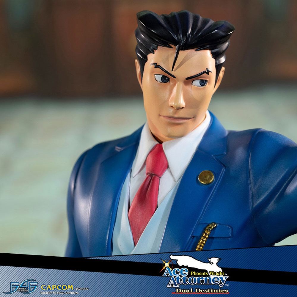 First 4 Figures Phoenix Wright Ace Attorney Dual Destinies 1 6 Statue By First 4 Figures