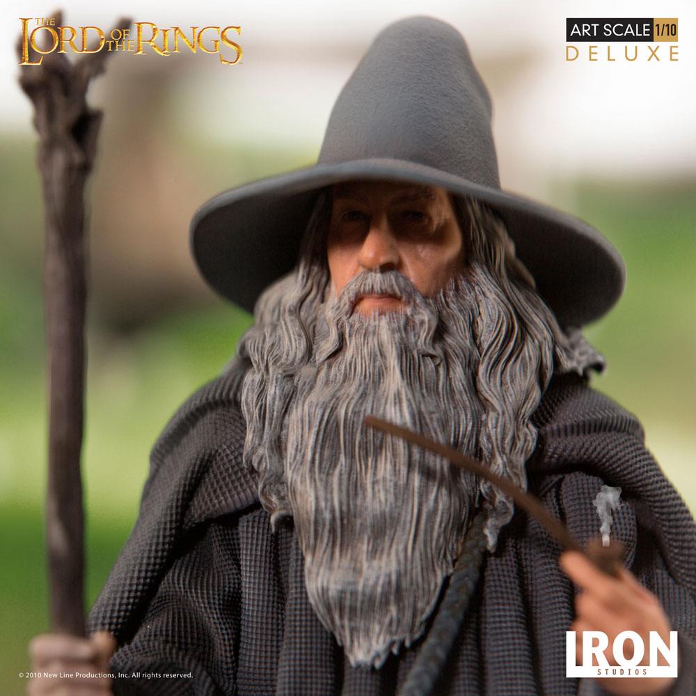 1 10 Tenth Scale Statue Gandalf Lord Of The Rings Deluxe Art 1 10