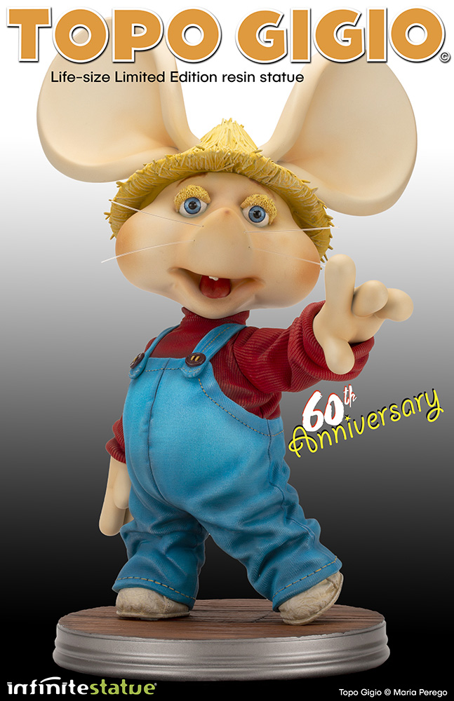 Topo Gigio Life Size Limited Edition Statue by Infinite Statue_product