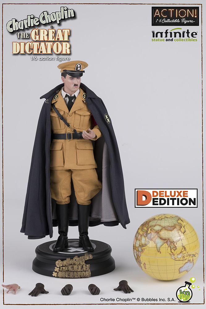 Charlie Chaplin The Great Dictator Deluxe 1/6 Action Figure by Infinite Statue_product