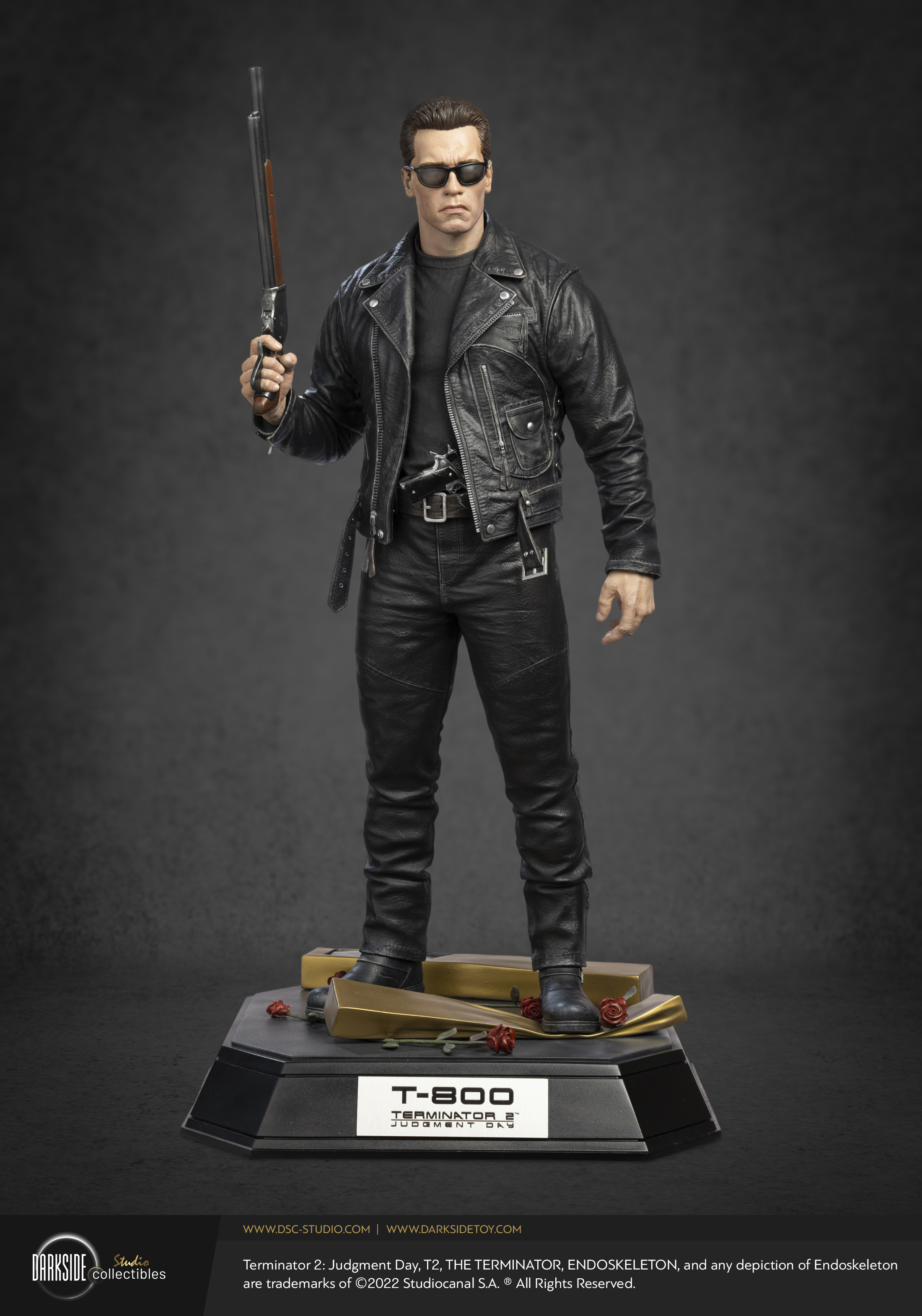 T-800 Terminator 2 Judgement Day 30th Anniversary Signature Premium 1/3 Scale Ultimate Edition Statue by Darkside Collectibles