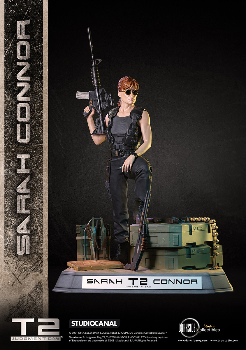 Sarah Connor T2 30nth Anniversary Collectors Edition 1/3 Scale Premium Statue by Darkside Collectibles Studio_product