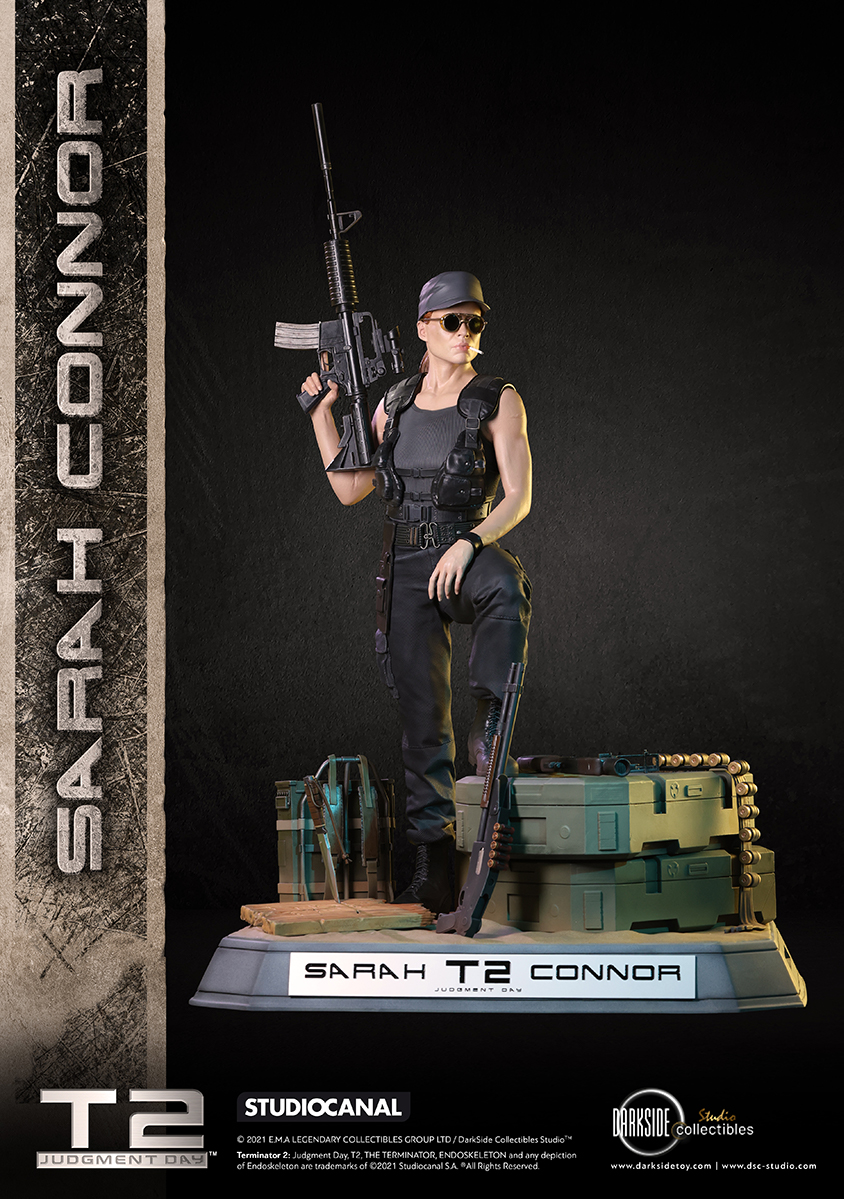 Sarah Connor T2 30nth Anniversary Exclusive Edition 1/3 Scale Premium Statue by Darkside Collectibles Studio_product