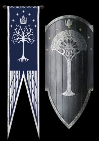 Second Age Gondorian War Shield UC2940 