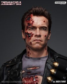 T-800 Battle Damaged (Mechanical) Life-Size Bust by Queen Studios