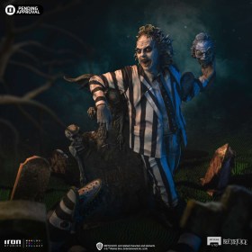 Beetlejuice Art 1/10 Scale Statue by Iron Studios