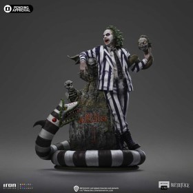 Beetlejuice Art 1/10 Scale Statue by Iron Studios