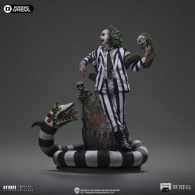 Beetlejuice Art 1/10 Scale Statue by Iron Studios