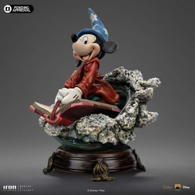 Sorcerer Mickey Deluxe Disney Classics Vintage Collection Art 1/10 Scale Statue by Iron Studios