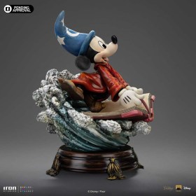 Sorcerer Mickey Deluxe Disney Classics Vintage Collection Art 1/10 Scale Statue by Iron Studios