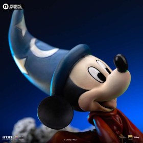 Sorcerer Mickey Deluxe Disney Classics Vintage Collection Art 1/10 Scale Statue by Iron Studios