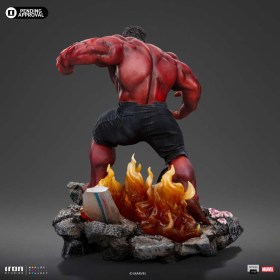 Red Hulk Captain America Brave New World Marvel Art 1/10 Scale Statue by Iron Studios