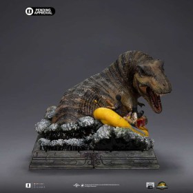 T-Rex River Attack Jurassic World: Rebirth Demi Art 1/20 Scale Statue by Iron Studios