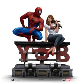 Spider-Man and Mary Jane Diorama Art 1/6 Scale Statue by Iron Studios