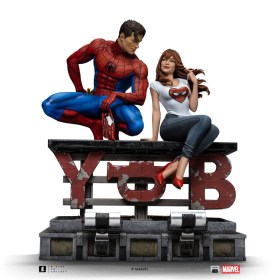 Spider-Man and Mary Jane Diorama Art 1/6 Scale Statue by Iron Studios