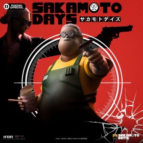 Taro Sakamoto Sakamoto Days Deluxe Art 1/10 Scale Statue by Iron Studios