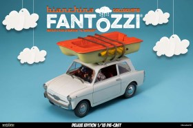 Fantozzi e filini la bianchina al campeggio 1/18 die-cast deluxe edition by infinite statue