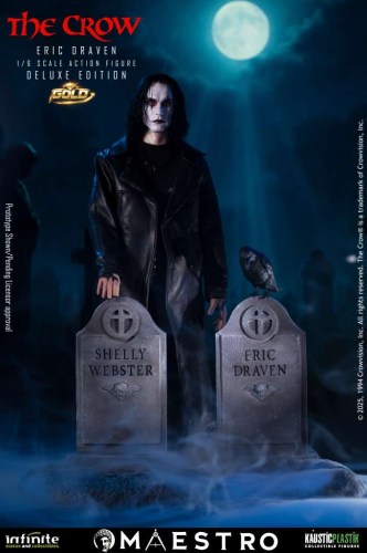 The Crow Eric Draven deluxe gold edition 1/6 luxury action figure by Infinite Statue