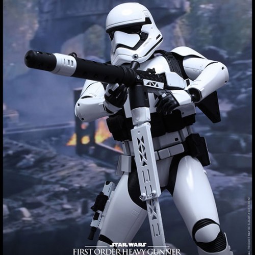 First Order Heavy Gunner Stormtrooper Sixth Scale Figure by Hot Toys