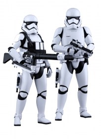 First Order Stormtroopers Sixth Scale 2 Pack Action Figure Star Wars Episode VII Movie Masterpiece by Hot Toys