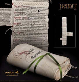 The Contract of Bilbo Baggins Prop Replica by Weta