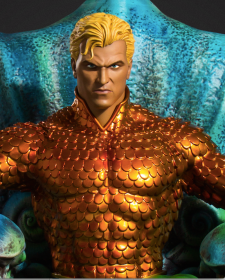 Aquaman On Throne Comic Version 1:3 Scale Statue Masterpiece Series by Imaginarium Art