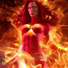 Dark Phoenix Premium Format Statue by Sideshow