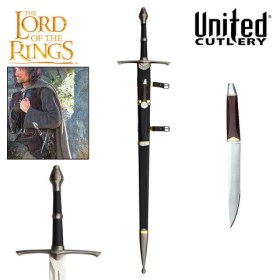 Strider Scabbard with Dagger Lord of the Rings by United Cutlery