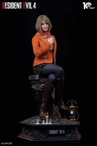 Ashley Graham Resident Evil 4 Remake 1/2 Silicone Statue by Infinity Studio