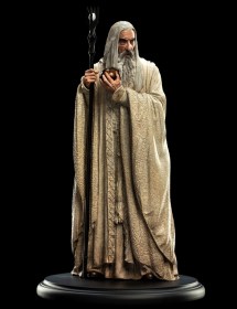 Saruman The White Lord of the Rings Statue by Weta