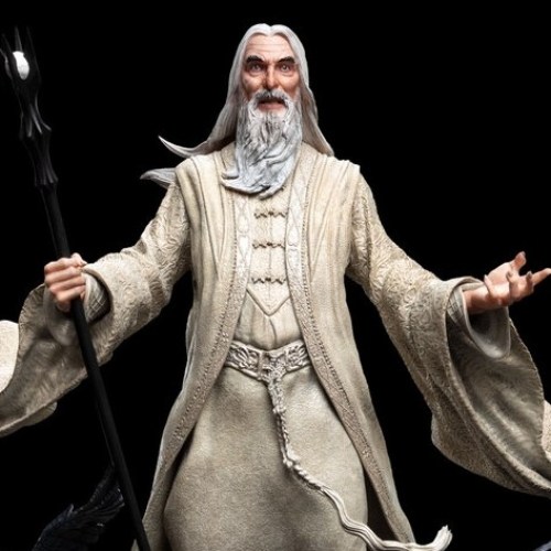 Saruman the White The Lord of the Rings Figures of Fandom PVC Statue by Weta