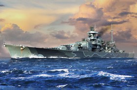1/700 German Scharnhorst Battleship by Trumpeter