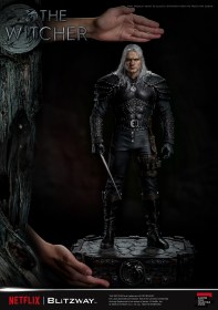 Geralt of Rivia The Witcher Superb 1/4 Scale Statue by Blitzway