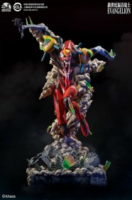 EVA-02 The Beast Neon Genesis Evangelion Statue by Infinity Studio