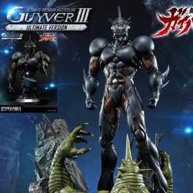 Guyver III Guyver The Bioboosted Armor Statue & Bust Ultimate Edition Set by Prime 1 Studio