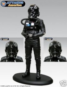 Tie Fighter Pilot Star Wars Elite Collection 1/10 Scale Statue by Attakus