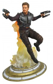 Maskless Star-Lord Guardians of the Galaxy Vol. 2 Marvel Movie Gallery PVC Statue by Diamond Select