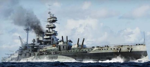 1/700 HMS Malaya 1943 by Trumpeter
