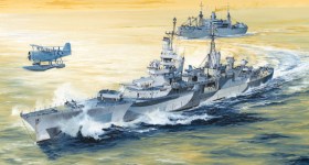 1/350 USS Indianapolis CA-35 1944 by Trumpeter
